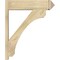 Ekena Millwork Legacy Arts & Crafts Rough Sawn Outlooker, Douglas Fir, 8"W x 32"D x 38"H OUT08X32X38LEC03RDF - alternate 2